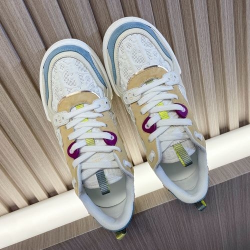 Christian Dior CD One White Leather Casual Sneakers