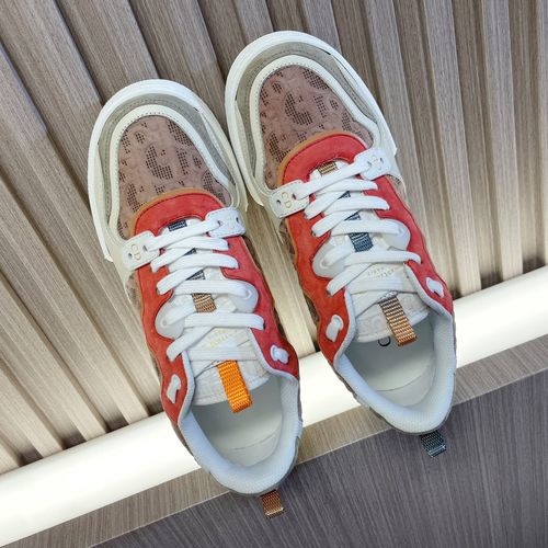 Christian Dior CD One White Leather Casual Sneakers