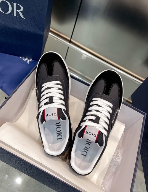 Christian Dior CD CD Logo Stitched Casual Low-top Shoes