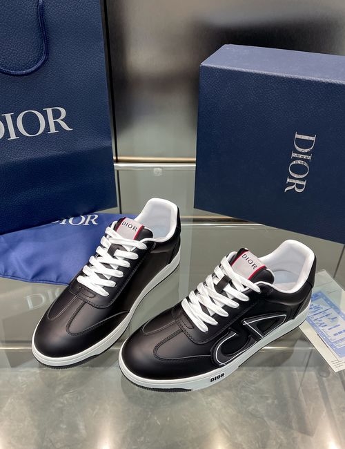 Christian Dior CD CD Logo Stitched Casual Low-top Shoes