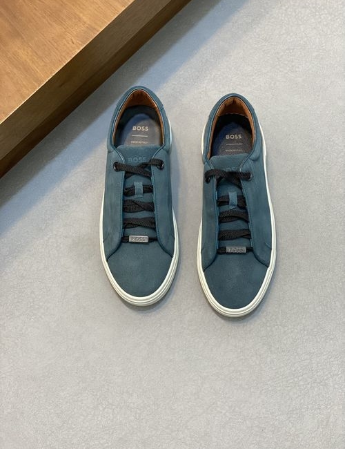 Hugo Boss Suede Leather Casual Sneakers