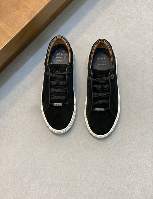 Hugo Boss Suede Leather Casual Sneakers