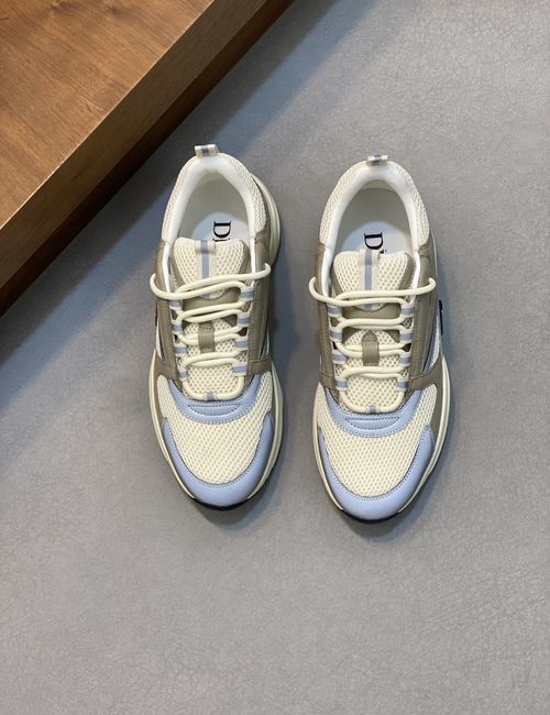 Christian Dior CD B22 Jogging Sneakers Leather Mesh Upper