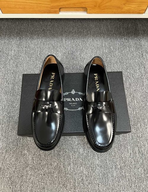 Prada Premium Leather Dress Shoes
