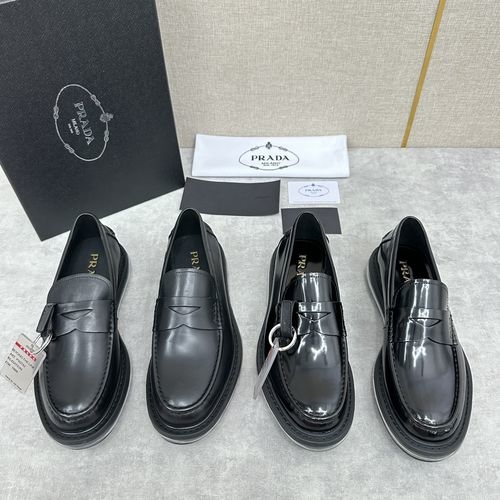 Prada Calfskin Air Cushion Loafers