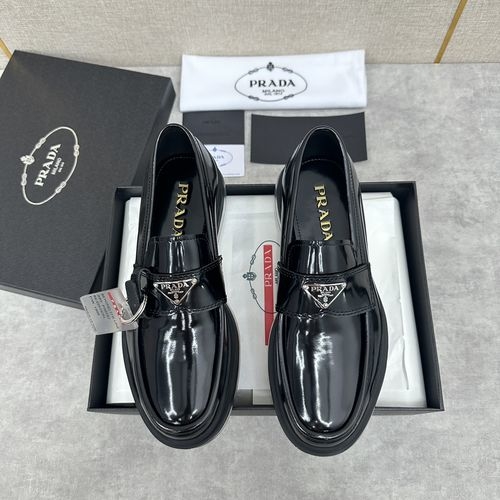 Prada Calfskin Air Cushion Loafers