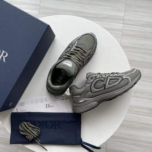 Christian Dior CD B30 Reflective Logo Low-top Sneakers