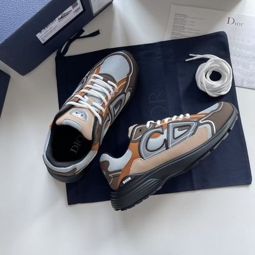 Christian Dior CD B30 Reflective Logo Low-top Sneakers