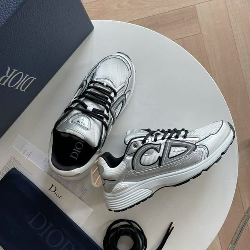 Christian Dior CD B30 Reflective Logo Low-top Sneakers