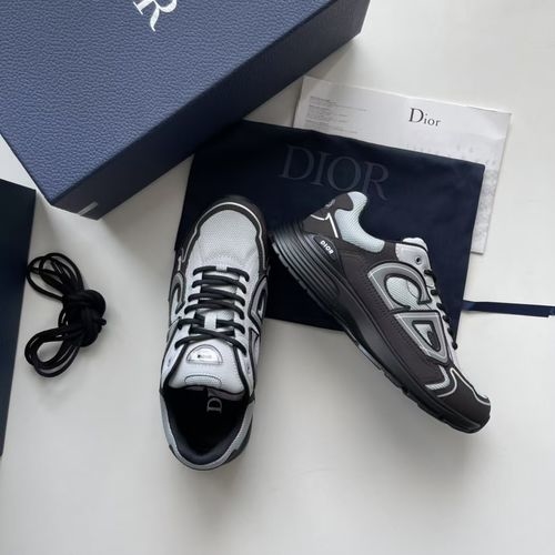 Christian Dior CD B30 Reflective Logo Low-top Sneakers