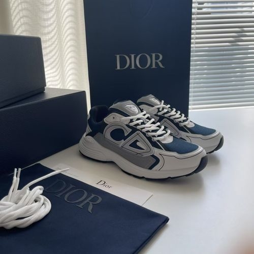 Christian Dior CD B30 Reflective Logo Low-top Sneakers