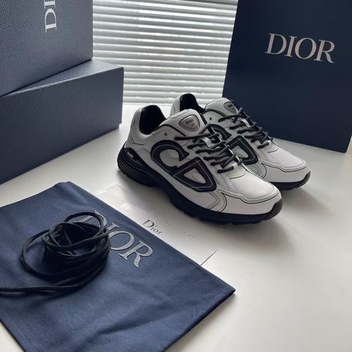 Christian Dior CD B30 Reflective Logo Low-top Sneakers