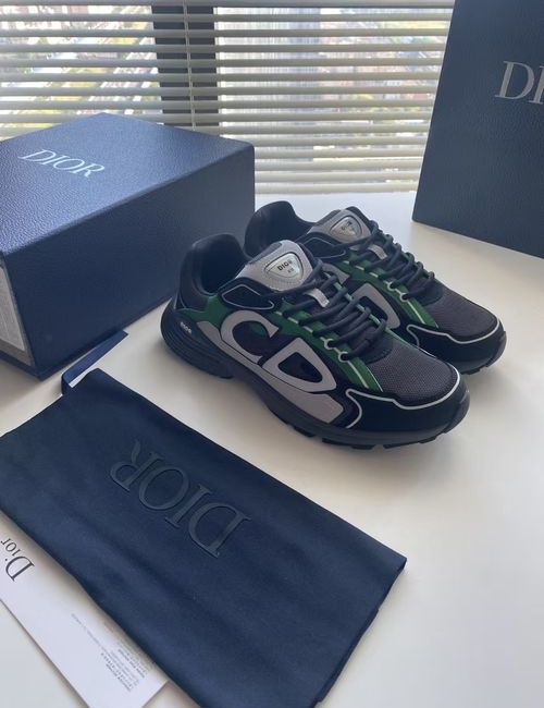 Christian Dior CD B30 Reflective Logo Low-top Sneakers