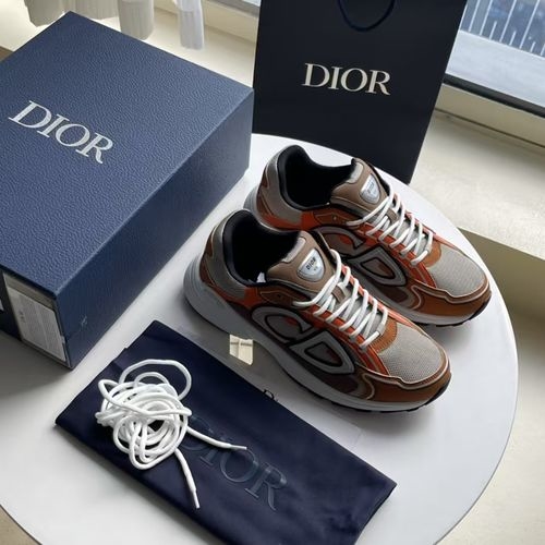Christian Dior CD B30 Reflective Logo Low-top Sneakers