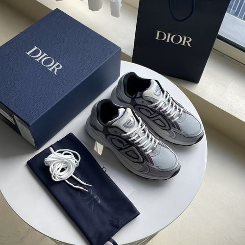 Christian Dior CD B30 Reflective Logo Low-top Sneakers