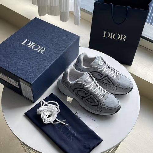 Christian Dior CD B30 Reflective Logo Low-top Sneakers