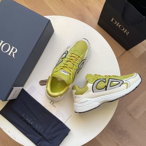 Christian Dior CD B30 Reflective Logo Low-top Sneakers