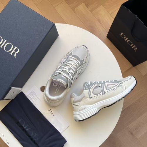 Christian Dior CD B30 Reflective Logo Low-top Sneakers