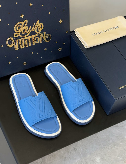 Louis Vuitton LV Waterfront Sandals With Monogram Pattern
