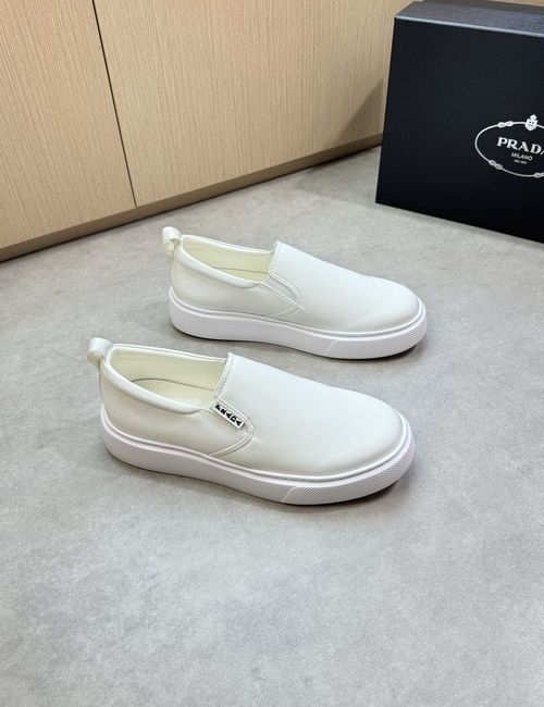 Prada Canvas Slip-on Casual Shoes