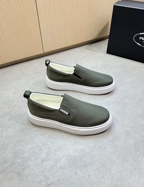 Prada Canvas Slip-on Casual Shoes