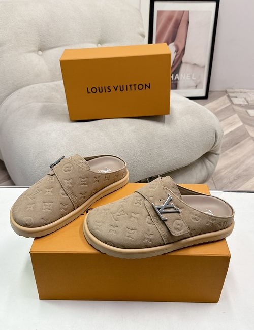 Louis Vuitton LV Cork Insole Casual Slides EVA Outsole