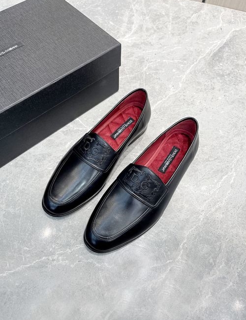 Dolce & Gabbana DG High-Quality Loafers, Imported Leather, Luxury Feel