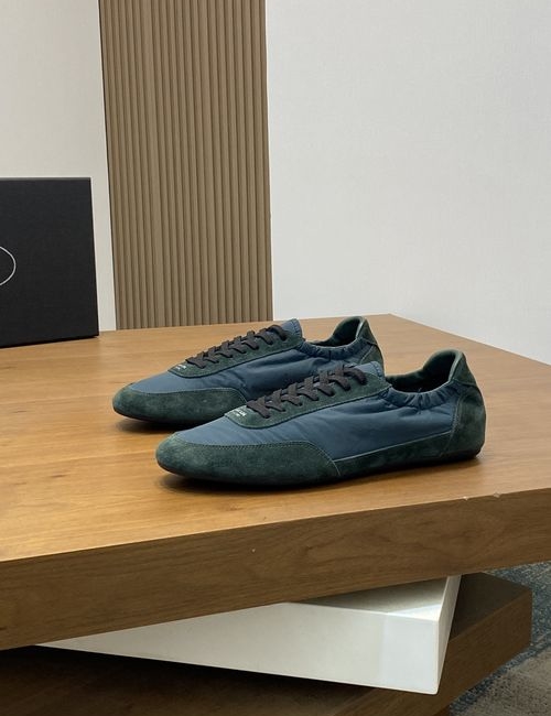 Prada Suede Canvas Casual Shoes