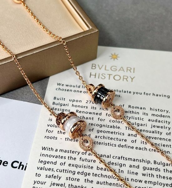 Bvlgari White Ceramic Classic Logo Bracelet