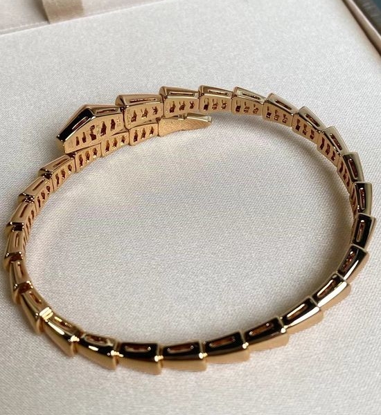 Bvlgari Flexible Snake Bracelet with Ruby