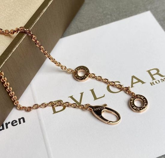 Bvlgari Ruby Accent Snake Shape Necklace
