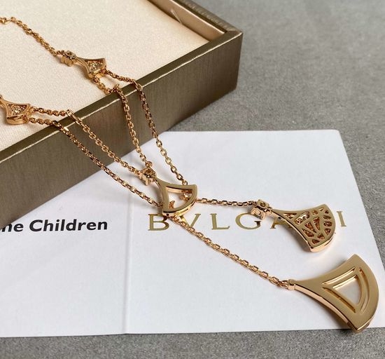 Bvlgari Mother Of Pearl Tassel Necklace
