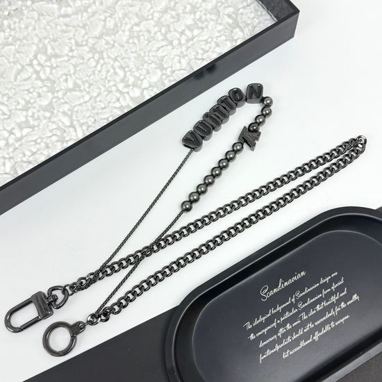 Louis Vuitton LV Long Style Beaded Belt Bag Charm