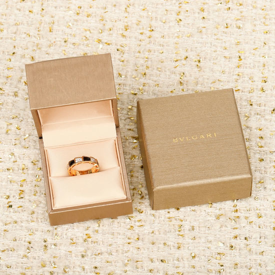 Bvlgari Customizable Serpenti Shell Ring