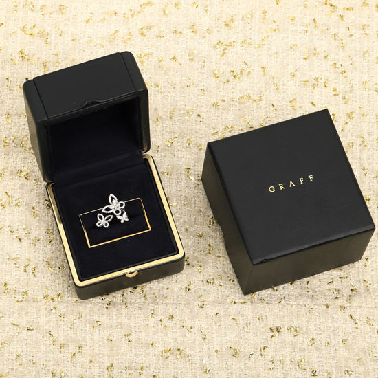 Graff Diamond Inlaid Butterfly Ring