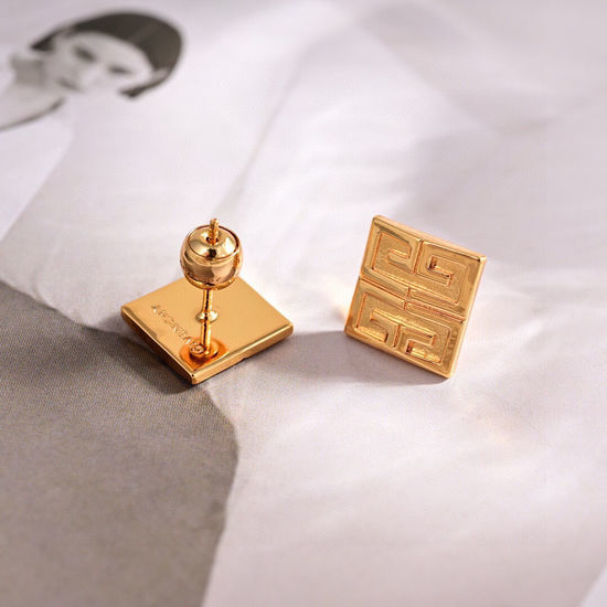 Givenchy Infinity Symbol Elegant Stud Earrings