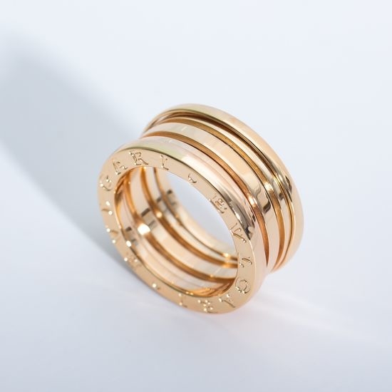 Bvlgari Three Band Spring Ring