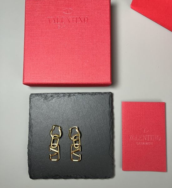 Valentino Minimalist Stud Earrings