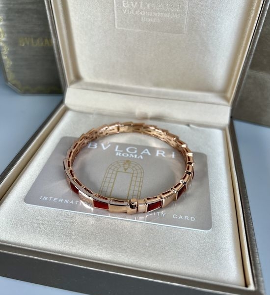 Bvlgari Classic Snake Bone Shape Bangle