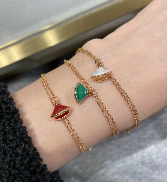 Bvlgari Mother of Pearl Fan Shape Bracelet