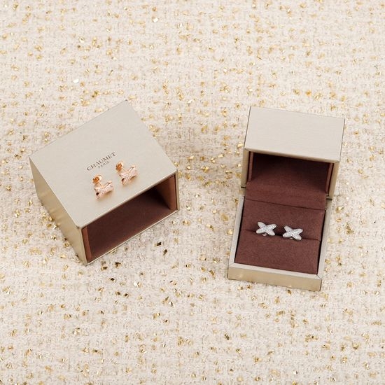 Chaumet X Shape Symbol Delicate Classic Earrings