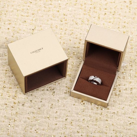 Chaumet Custom Full Diamond Bridal Ring
