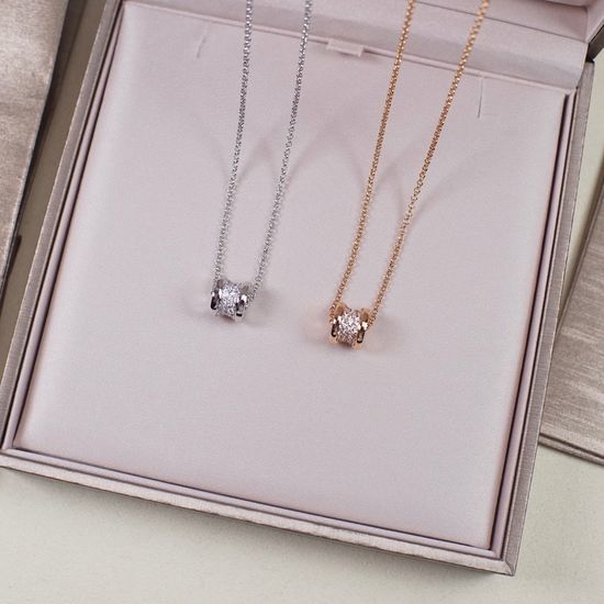 Bvlgari Diamond Pendant Necklace Premium Craftsmanship