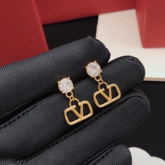 Valentino Valentino Single Diamond Earrings