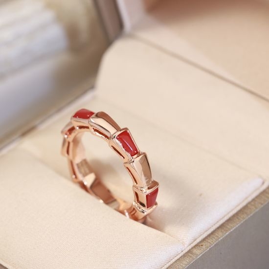 Bvlgari Serpenti Diamond Snake Ring