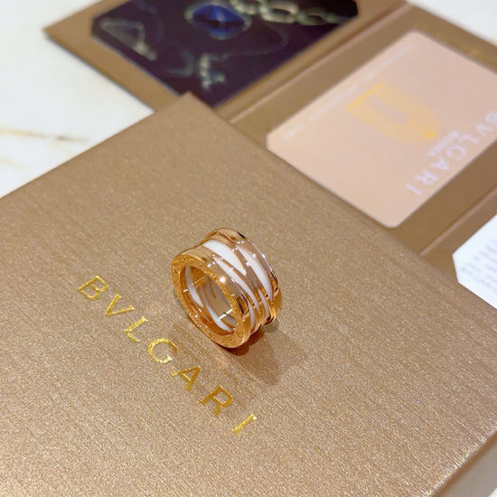 Bvlgari Enamel Rose Gold Pendant Necklace