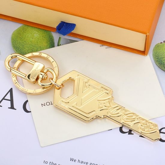 Louis Vuitton LV Pattern Printed Decorative Key Chain