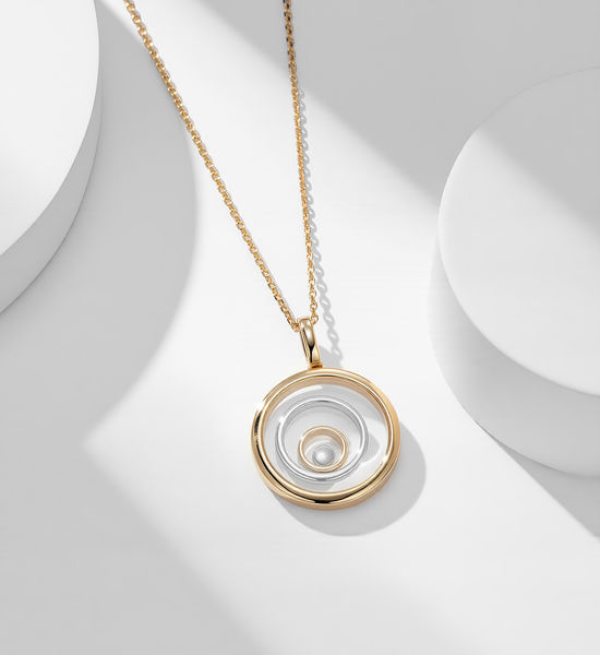 Chopard Happy Spirit Series Diamond Necklace