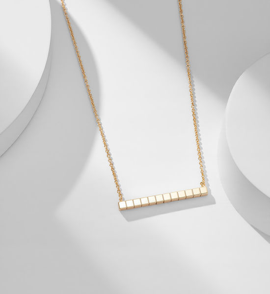 Chopard Stereoscopic Square Necklace