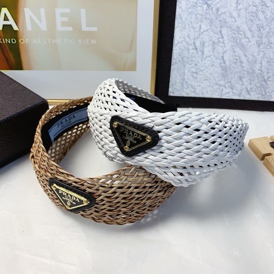 Prada Woven Textured Stylish Headband